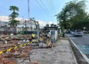 Penataan Stasiun Klaten, Belasan Bangunan Mulai Dibongkar