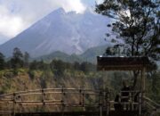 Sepekan Terakhir Gunung Merapi Keluarkan Ratusan Guguran Lava