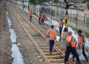 Banjir Jakarta Sabtu (6/7) Sore Hambat Perjalanan KRL Tanah Abang-Rangkasbitung